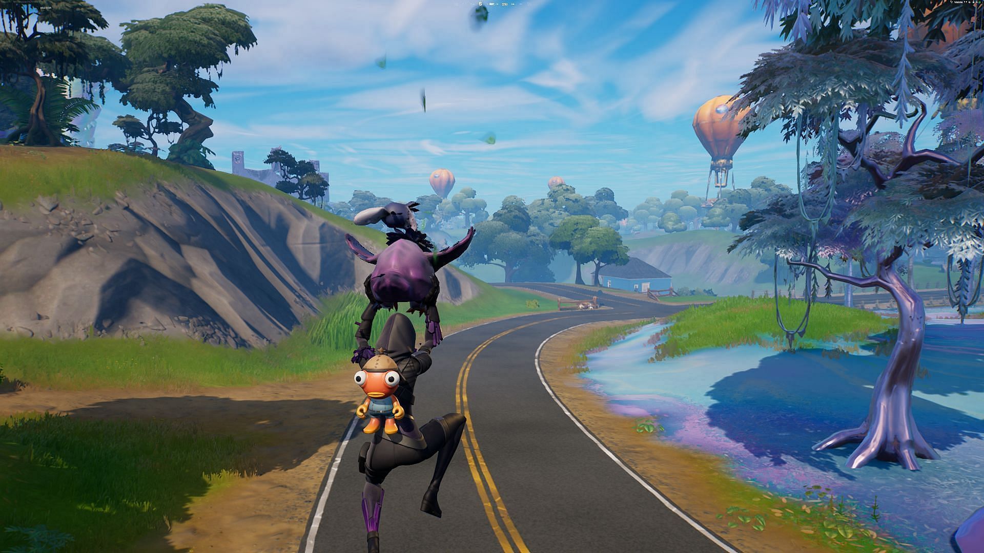 Zombie Chickens can be found all over the island (Image via Epic Games)